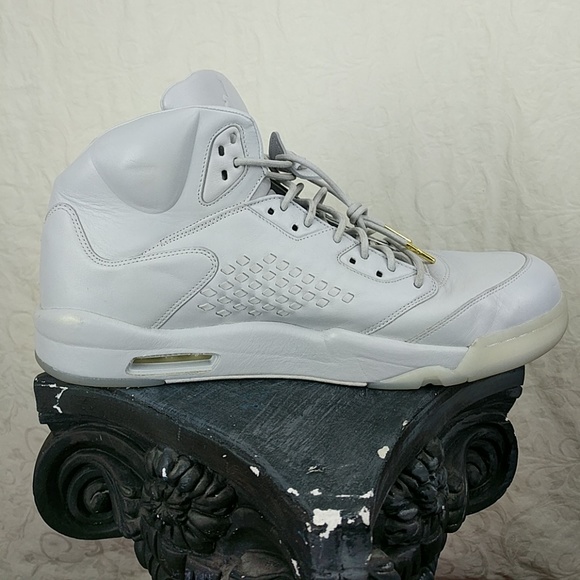 Jordan 5 Premium Pure Platinum Size 18 - Picture 2 of 8